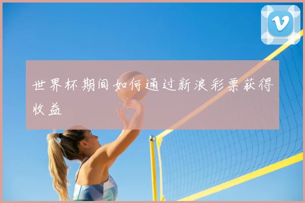 世界杯期间如何通过新浪彩票获得收益